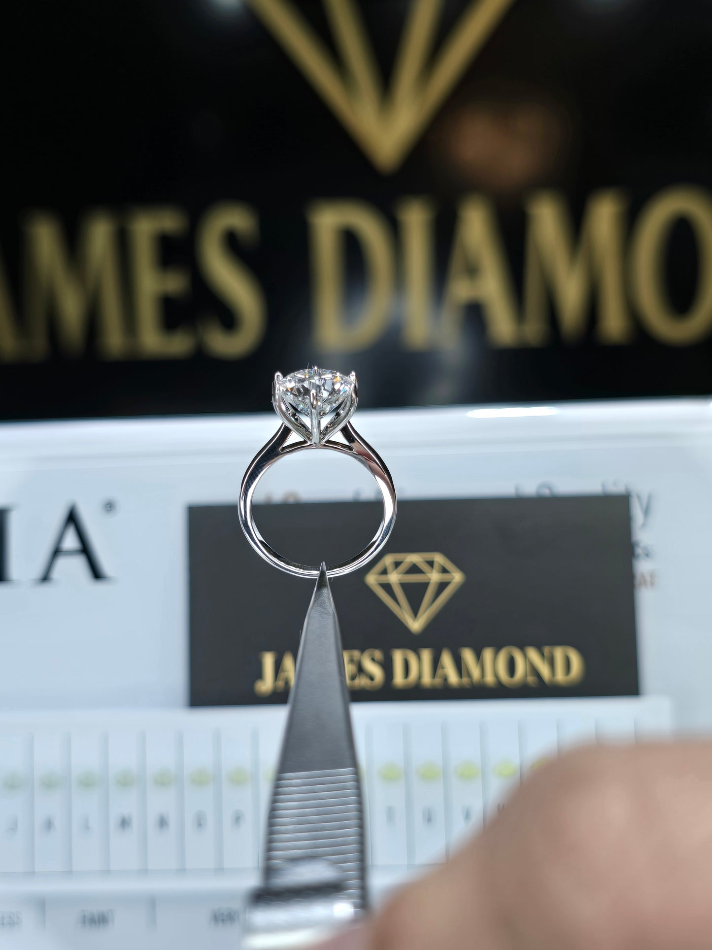 Solitaire rings / 6 Prong π Round 3CT E/VS1 + 14k solid gold π₯
