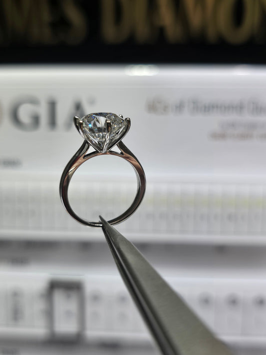 Solitaire rings 💍 5 Carat E/VS1 💎 IGI Labgrown Diamomd